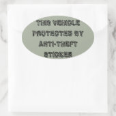 Anti-diefstal sticker (Tas)