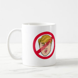 ANTI DONALD Caricature - Anti-Trump - Koffiemok