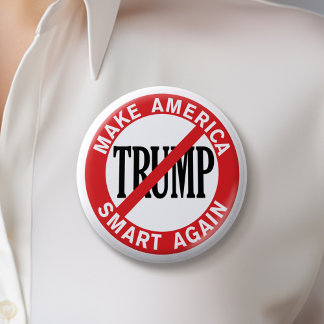 Anti-Donald Trump - Amerika weer veilig maken Ronde Button 5,7 Cm