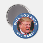 Anti-Donald Trump Biden Quote zal je het Man uitsc Magneet (Voorkant / Achterkant)