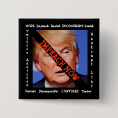 Anti Donald Trump Button (Voorkant)