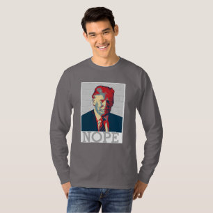 Anti-Donald Trump-campagne NOPE 2016 T-shirt