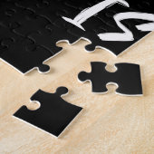 Anti-Donald Trump is net als Amerikaanse Cheese Wo Legpuzzel (Zijkant)