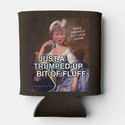 Anti-Donald Trump Marie Antoinette 2016 Verkiezing Blikjeskoeler (Achterkant)