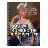 Anti-Donald Trump Marie Antoinette 2016 Verkiezing Notitieboek (Voorkant)