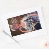 Anti-Donald Trump Marie Antoinette 2016 Verkiezing Rechthoekige Sticker (Envelop)