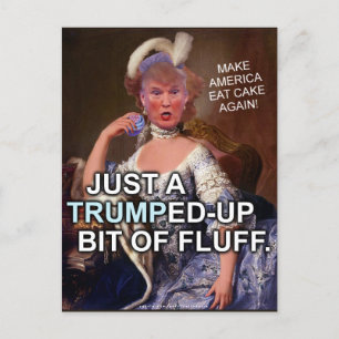 Anti-Donald Trump Marie Antoinette 2020 Verkiezing Briefkaart