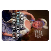 Anti-Donald Trump Marie Antoinette 2020 Verkiezing Magneet (Horizontaal)