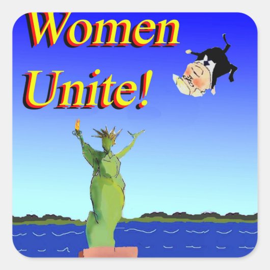 Anti Donald Trump Stem Democraat Biden Harris 2020 Vierkante Sticker (Voorkant)