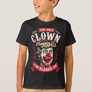 Anti Donald Trump T-Shirt Grappige Clown Weerstaan