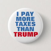 Anti-Donald Trump-toets Ronde Button 5,7 Cm (Voorkant)