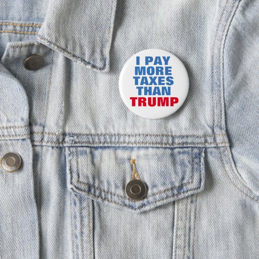Anti-Donald Trump-toets Ronde Button 5,7 Cm (In situ)