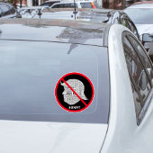 Anti-Donald-Trump Word Cloud Car Sticker