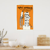 Anti Doodstraf Poster Politiek Mens (Keuken)