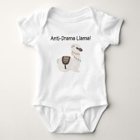 Anti-Drama Llama Romper (Voorkant)