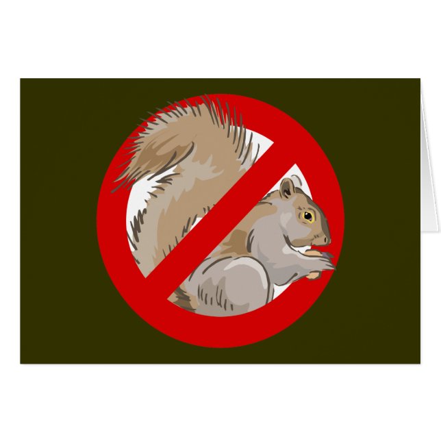 Anti-eekhoorn (Voorkant Horizontaal)