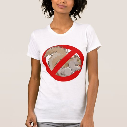 Anti-eekhoorn T-shirt (Voorkant)