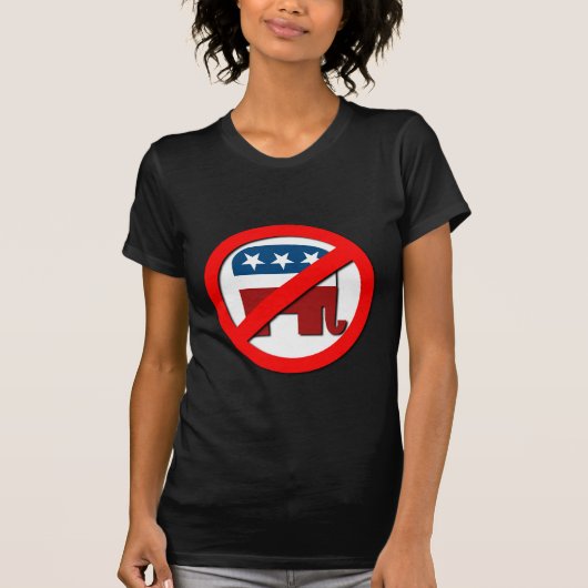 ANTI-ELEPHANT / ANTIREPUBLIEK T-SHIRT (Voorkant)
