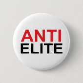 Anti-Elite Ronde Button 5,7 Cm (Voorkant)