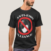 Anti-Emo Alliance T-shirt (Voorkant)