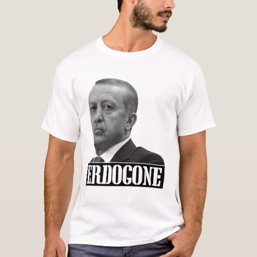Anti Erdogan Erdogo Turkije T-shirt (Voorkant)