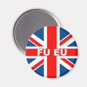 Anti-EU Britse vlag Magneet (Voorkant / Achterkant)