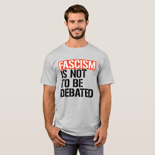 ANTI-FACISM T-Shirt (Voorkant volledig)