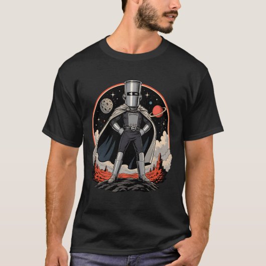 Anti Farage Graaf Binface  T-shirt (Voorkant)