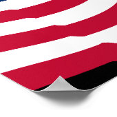 Anti-fascisme is Patriottisch Poster (Hoek)