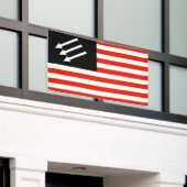 Anti-fascistische Amerikaanse vlag Spandoek (Buitenkant Gebouw)