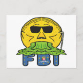 Anti-FBI Briefkaart (Voorkant)