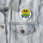 Anti-FBI Ronde Button 5,7 Cm (In situ)