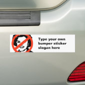 ANTI-FEINSTEIN: ANTI-Diane Feinstein Gear Bumpersticker (Op auto)