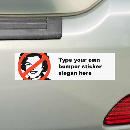 ANTI-FEINSTEIN: ANTI-Diane Feinstein Gear Bumpersticker (Op auto)