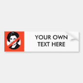 ANTI-FEINSTEIN BUMPERSTICKER (Voorkant)