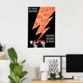 Anti-Franco Sovjet Propaganda Poster Spanje, tonen (Thuiskantoor)