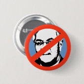 ANTI-FRANK / Anti-Barney Frank Ronde Button 5,7 Cm (Voorkant /achterkant)