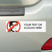 ANTI-FRANKEN BUMPERSTICKER (Op auto)