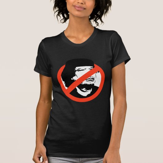 ANTI-GADDAFI T-SHIRT (Voorkant)