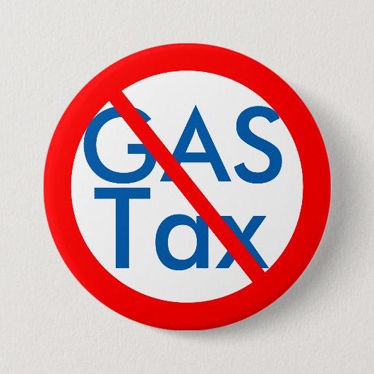 Anti-gasbelastingverhogingen Ronde Button 7,6 Cm (Voorkant)