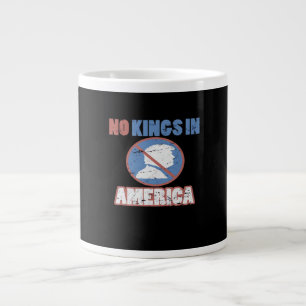 Anti- Geen Koningen In Amerika Klassieker Grote Koffiekop
