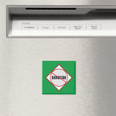 Anti-genocide Rood Groen Magneet (Insitu (Vaatwasser))