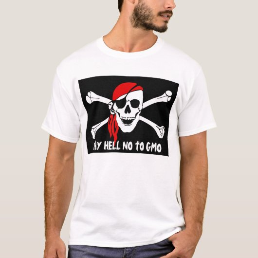 Anti-GGO Piraat, hel nr., T-shirts (Voorkant)