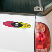 ANTI-GGO's en VAX-KILLS Bumpersticker (Op Truck)