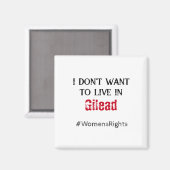 Anti Gilead Vrouwenrechten Magneet (Voorkant / Achterkant)