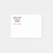 Anti Gilead Vrouwenrechten Post-it® Notes (Voorkant)
