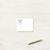 Anti Gilead Vrouwenrechten Post-it® Notes (Op bureau)