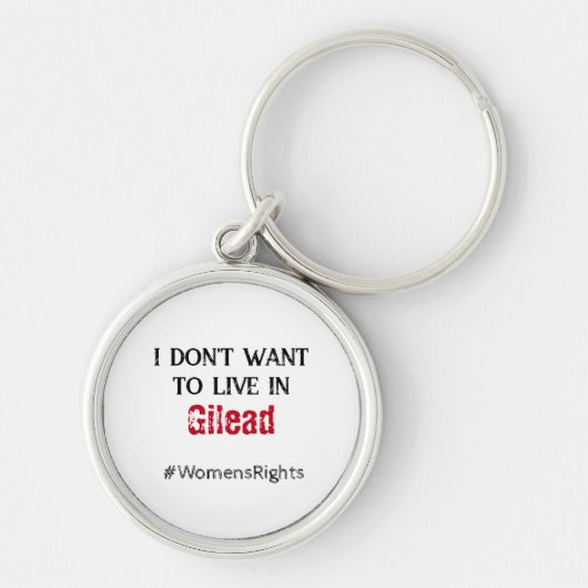 Anti Gilead Vrouwenrechten Sleutelhanger (Voorkant)