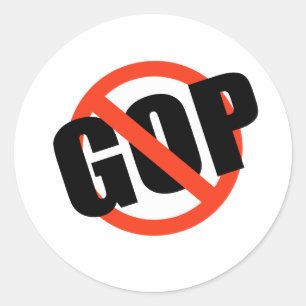 ANTI GOP RONDE STICKER