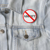 Anti-gouverneur Greg Abbott Button (In situ)